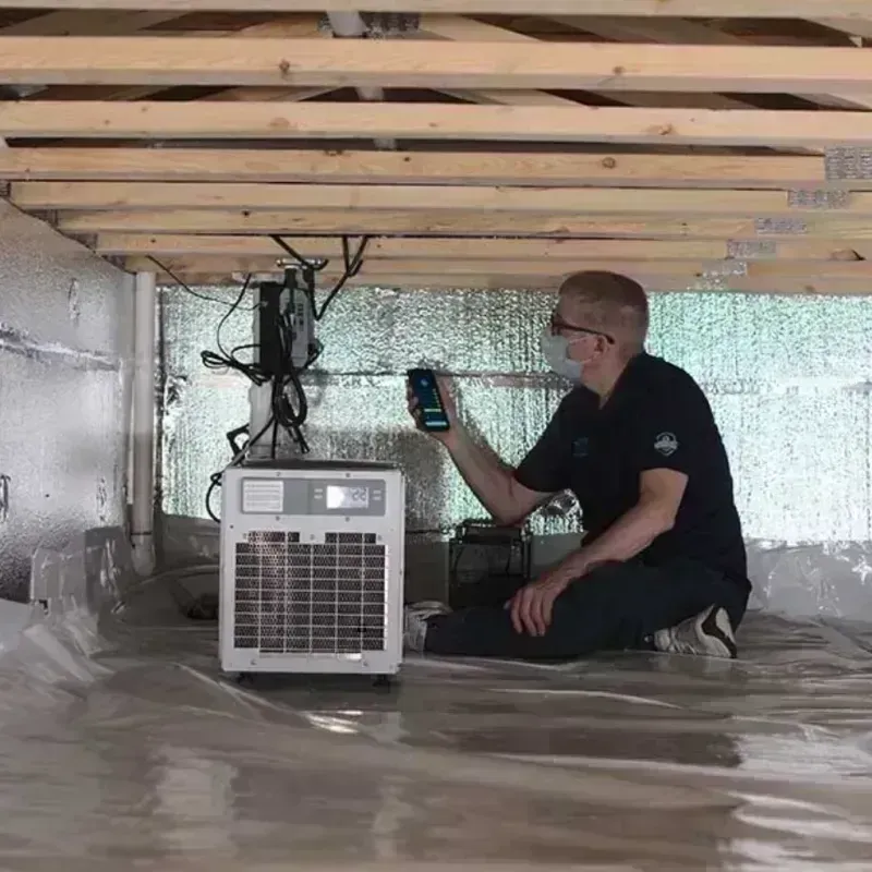 Crawl Space Water Removal in North Fond du Lac, WI